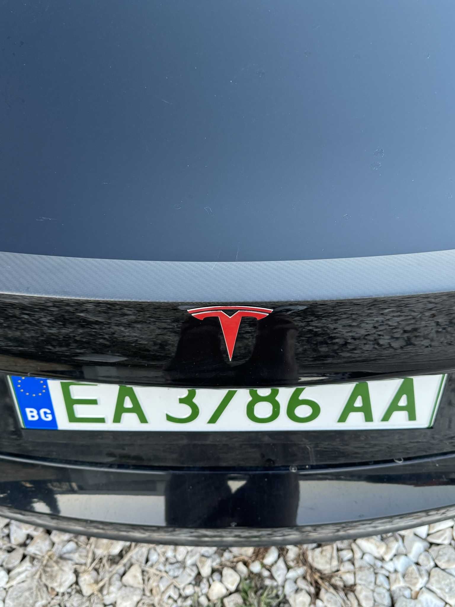 Tesla Model 3/Y/Highland Карбонов Спойлер Мат/ Гланц Тесла Модел 3