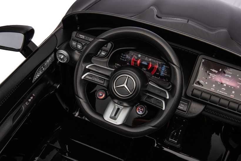Акумулаторен джип Mercedes SL63 4X4 24V ,MP4 плейър, с меки гуми