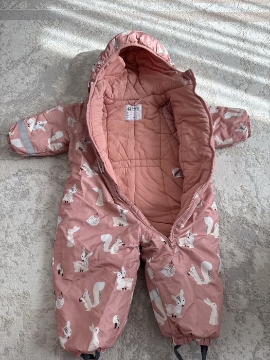 Зимний комбинезон размер 80 на девочку