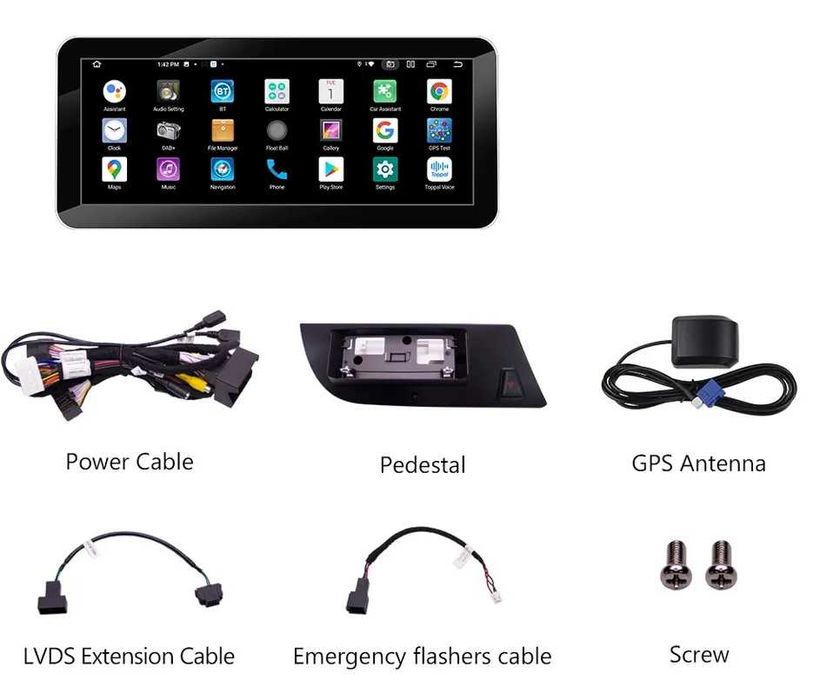 Audi Q3 2012- 2018 Android 12,3" IPS Mултимедия/Навигация