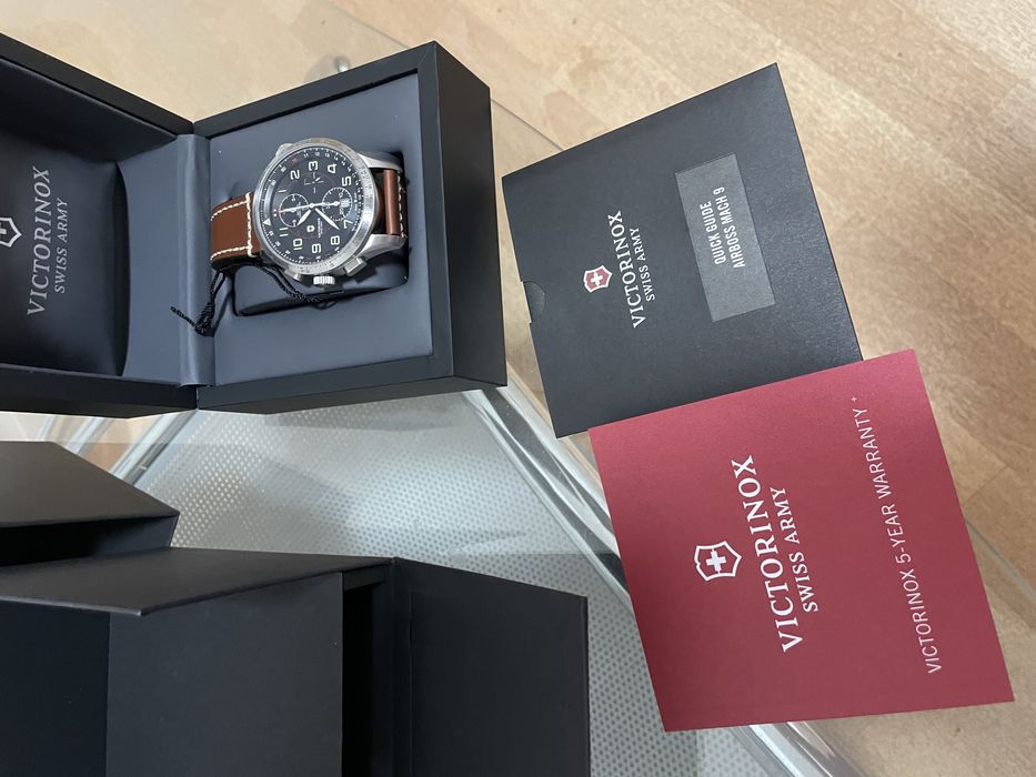 Vând ceas Victorinox swiss army quick guide airboss match 9, 1700€,neg