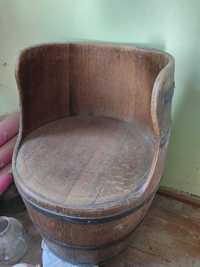 Кресло-бочка дубовая Премиум