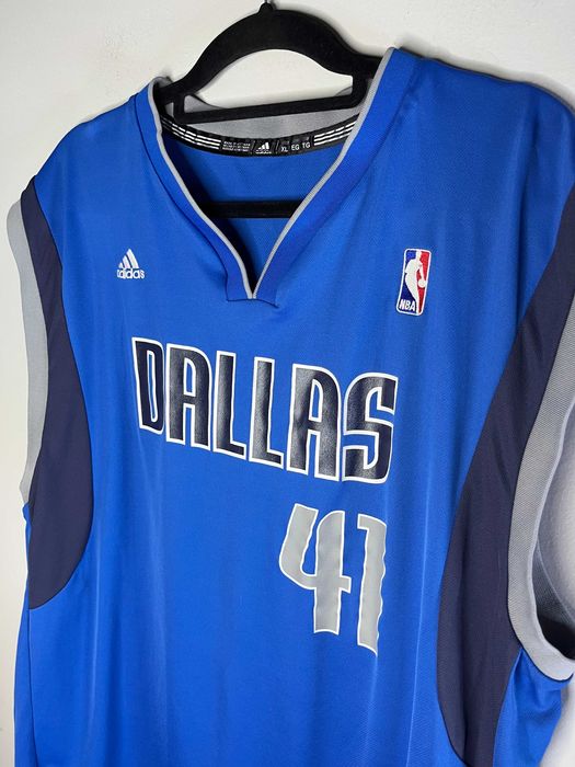 Adidas x NBA Dallas Nowitzki 41 Vintage Jersey 2011 Мъжки Потник