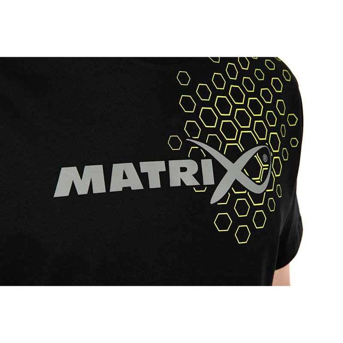 Тениска Matrix Hex Print T-Shirt (Black)