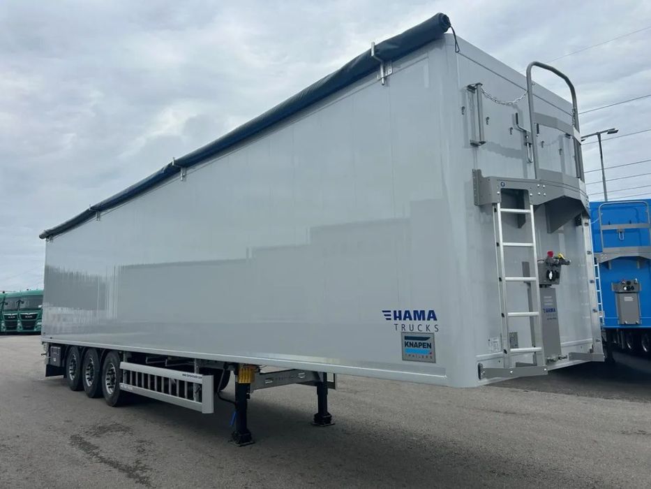 Knapen Trailers K100, podea 10 mm Knapen, podea 10 mm, axa liftanta, inele ancorare