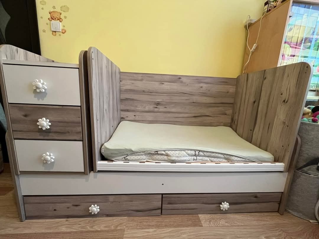 Бебешко легло 3в1