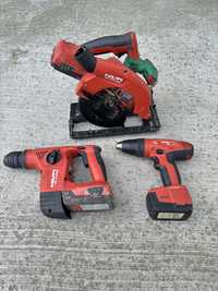 Rotopercutor hilti TE 4-A22/ circular SC 70W-A22/ filetanta hilti