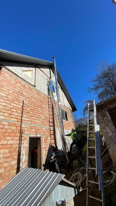 Horn la centrala sobe pe lemne