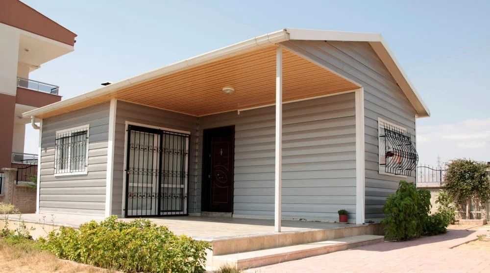 Case pe structura metalica, cabane moderne tip A frame la cheie