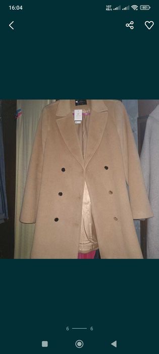 Пальто женское, новое