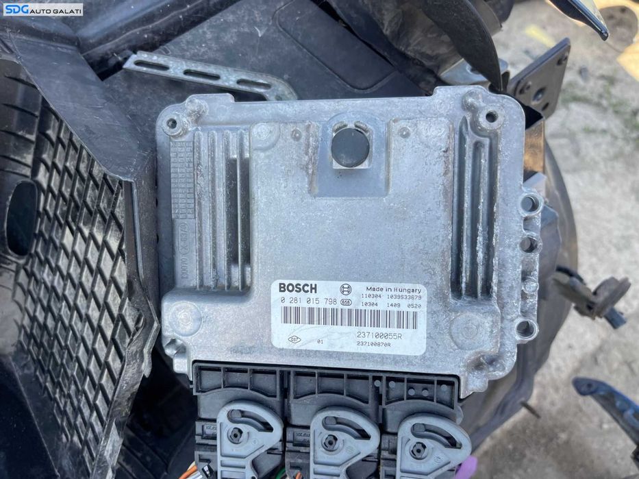 ECU Calculator Motor Renault Megane 3 1.9 DCI 2008 - 2016 Cod 0281015798 237100055R 237100870R [C7659]