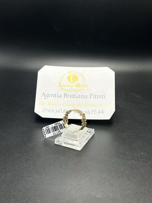 Inel aur 14k 2.80 gr marime 17 cod 21145