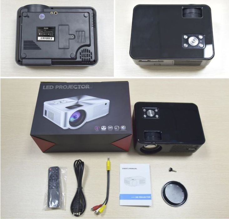 Продам проектор Everycom M8W с экраном