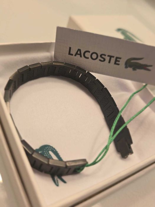 Lacoste - черна гривна