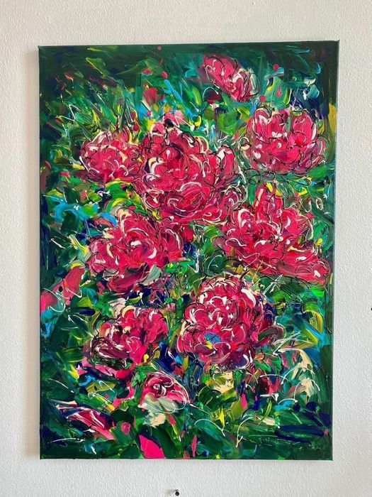 Bujori abstract tabou original