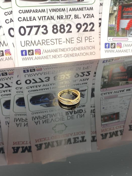 Amanet Next Generation/Inel din aur 14k