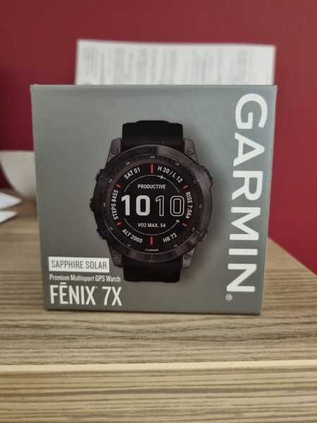 Продава smart часовник Garmin Fēnix 7X Sapphire Solar, 51 mm НОВ