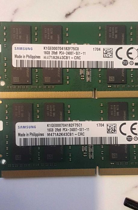 Memorie 32gb 2400, 2 x 16GB DDR4 2400 sodimm pentru Laptop