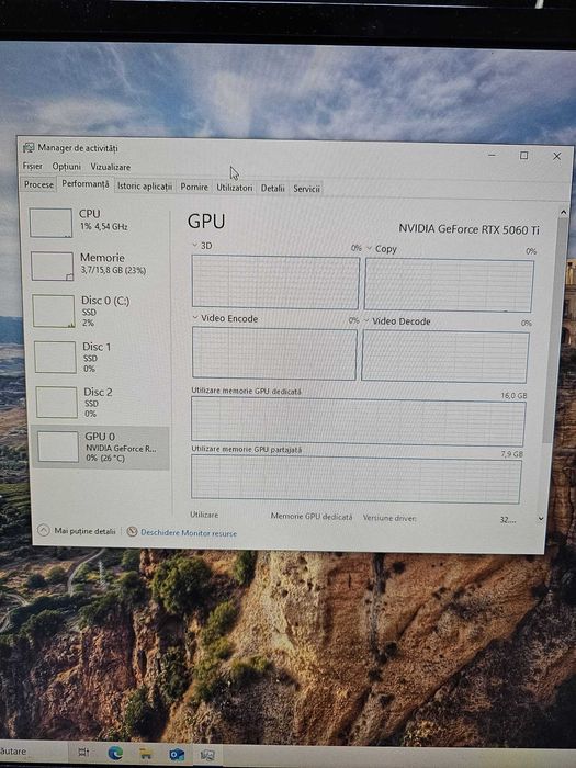 UNITATE PC DESKTOP INTEL I7-12700KF  RTX5060 TI 16GB Zeus Amanet 64496