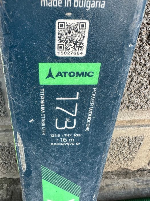 schi atomic redster xm L173cm