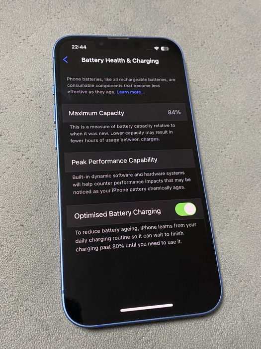 Vand iPhone 13, 128 Gb, blue