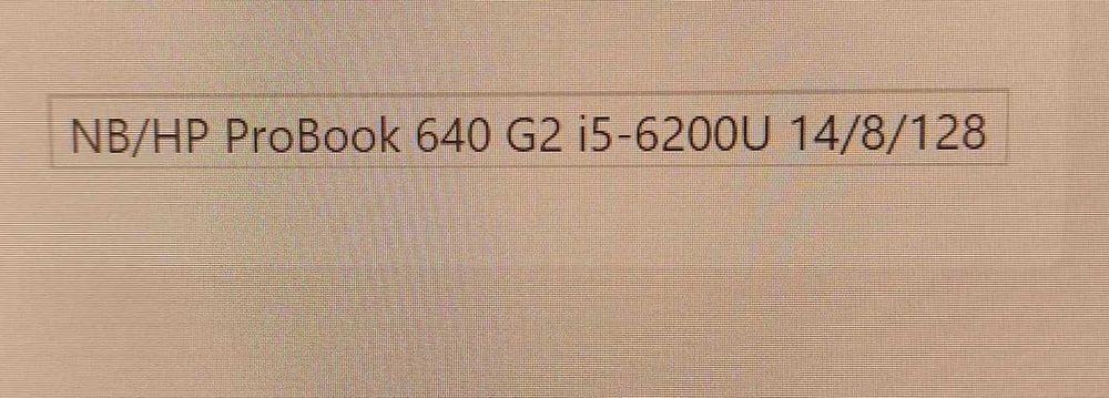 Лаптоп Hp probook 640 G2