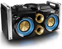 1.S I S T E M audio profesional marca Philips, 2×150 W Rms.2.Boxe 240W