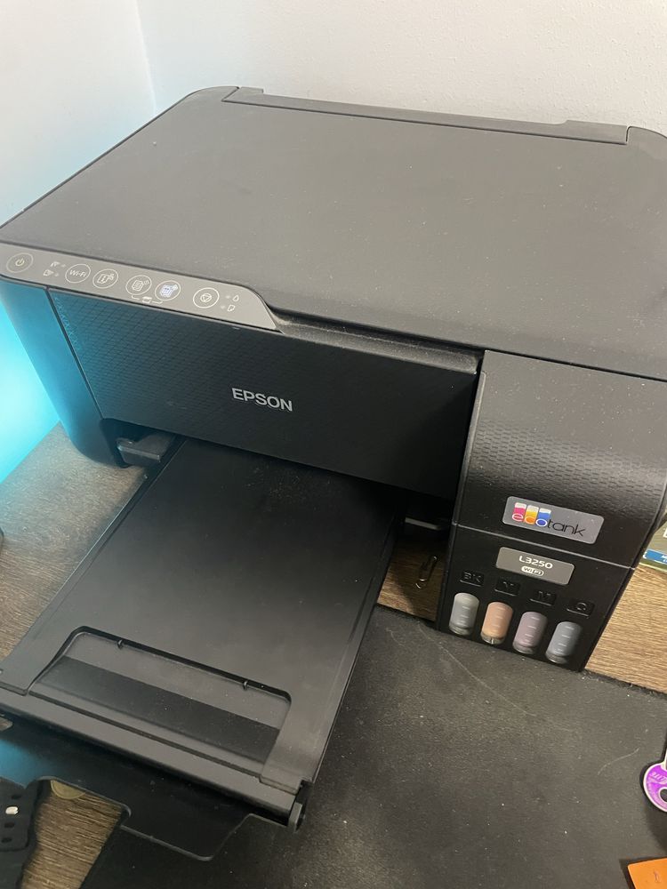 Pachet complet: Epson L3200, Presa termica 10 in 1 si Cutter Plotter