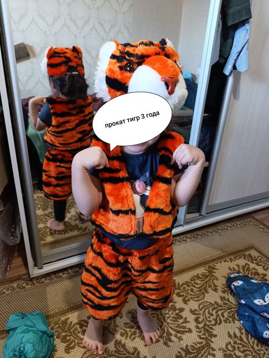 Новогодний костюм тигра