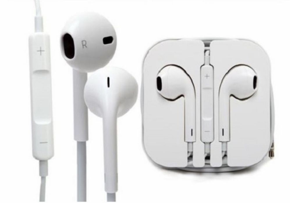 Iphone нови оригинални кабел, слушалки и преходник