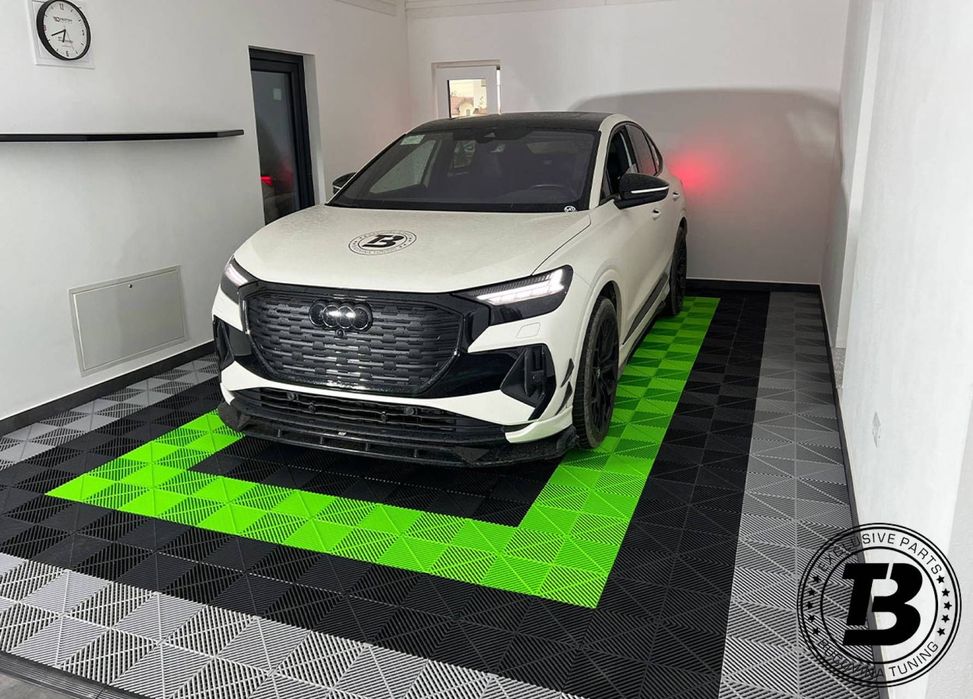 Pardoseala Modulara pentru Garaj si Ateliere Detailing - Verde