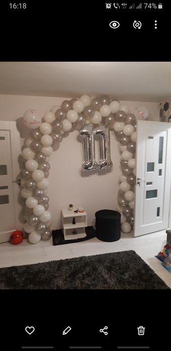 Arcade baloane cu heliu