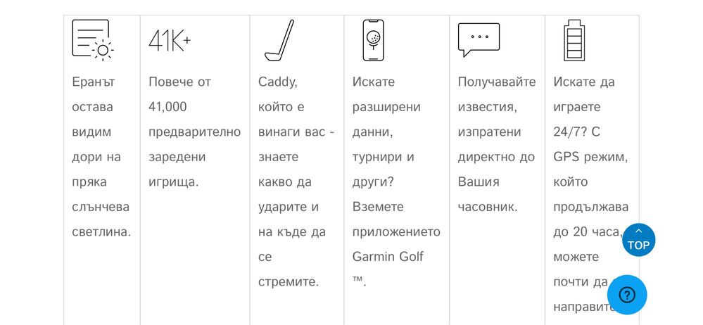Garmin Approach S62