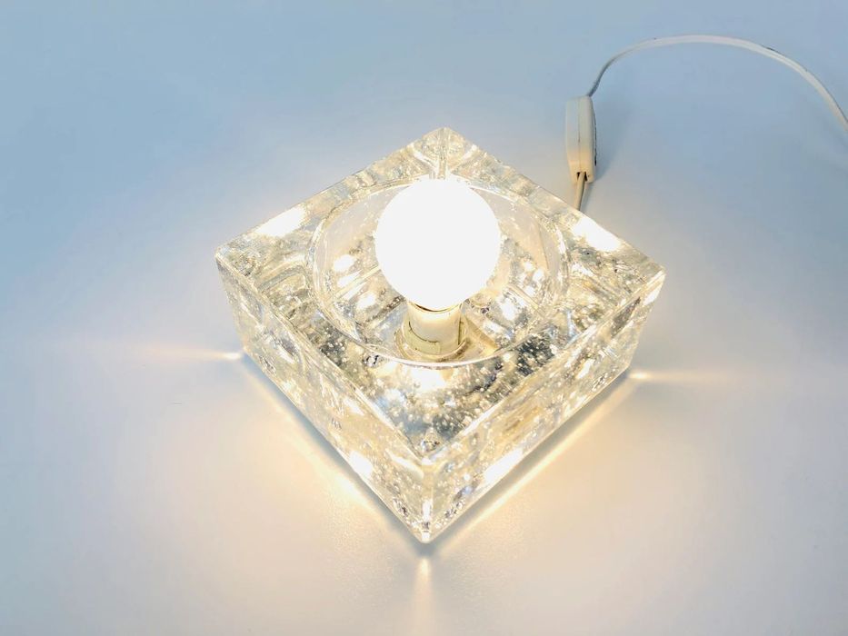 lampi lampa aplica spoturi perete tavan MÜLLER & ZIMMER cristal 1970