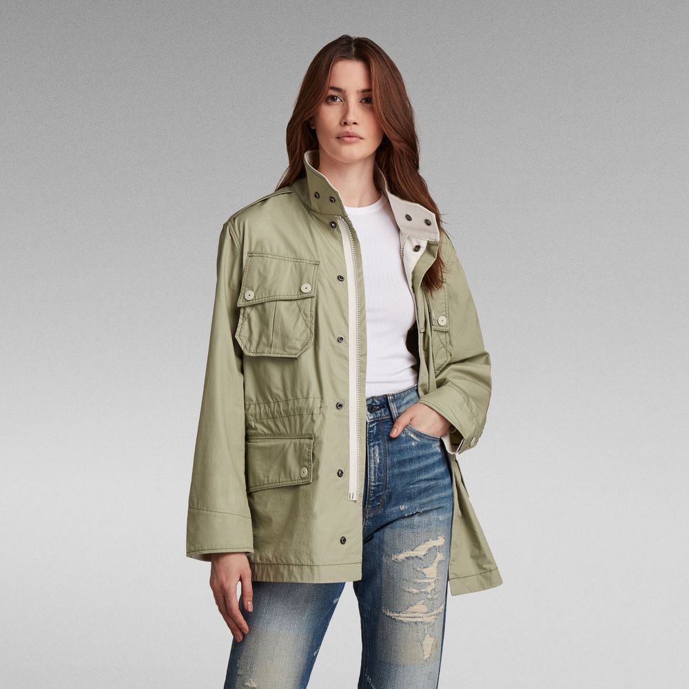 G-Star RAW Field Jacket ОРИГИНАЛНО дамско яке/палто/тренч -M-L