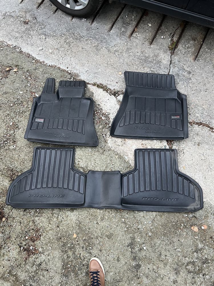 Set covorase auto din cauciuc negru , BMW X5 pro-line