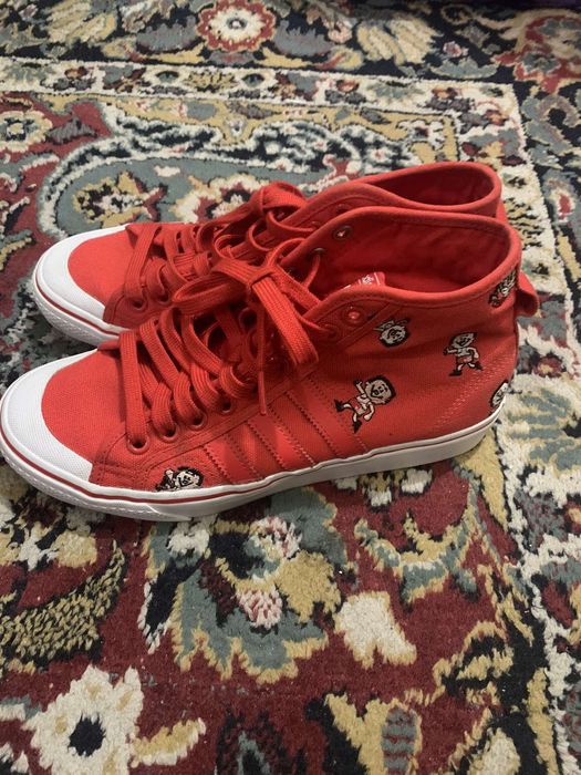 Adidas Originals Nizza Trimmy DOSB Hi/ червени / 41 номер