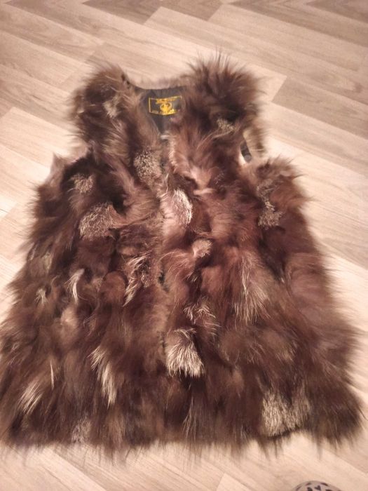 Дамски елек от естествен косъм