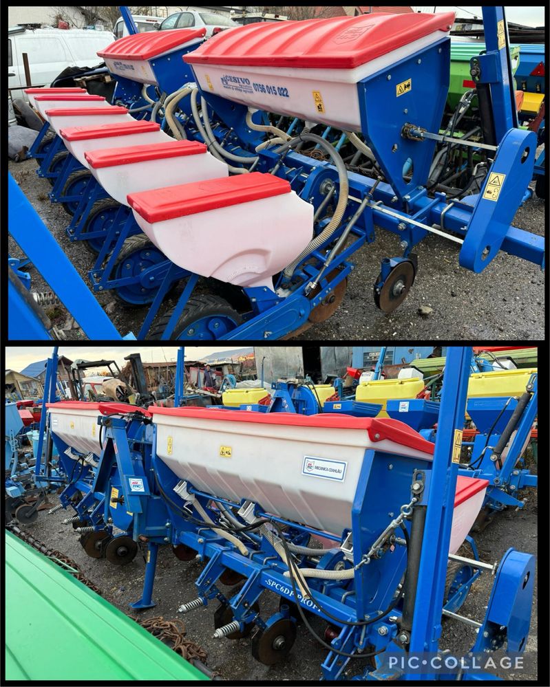 Piese. Semanatoare de porumb SPC6 SPC4 cu dublu discuri si fertilizare