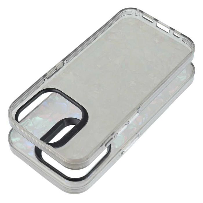 Husa iPhone 16 . 16 Pro . 16 Plus . 16 Pro Max - Tutti Frutti - Black