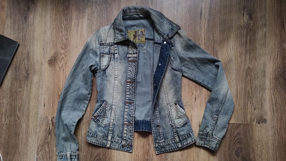 geacă denim Stefanel, 34/36