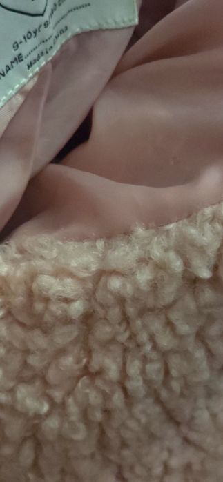 Детско палто розово 140см.