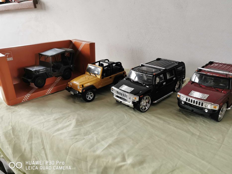 Метални колички 1:18 модели