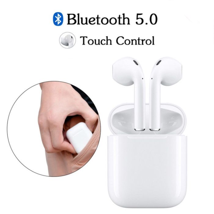 Топ модел безжични Bluetooth слушалки i15 TWS със сензорно управление