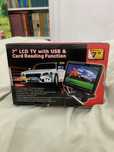 7” LCD TV/монитор с USB и SD/MMC (новый, в коробке)