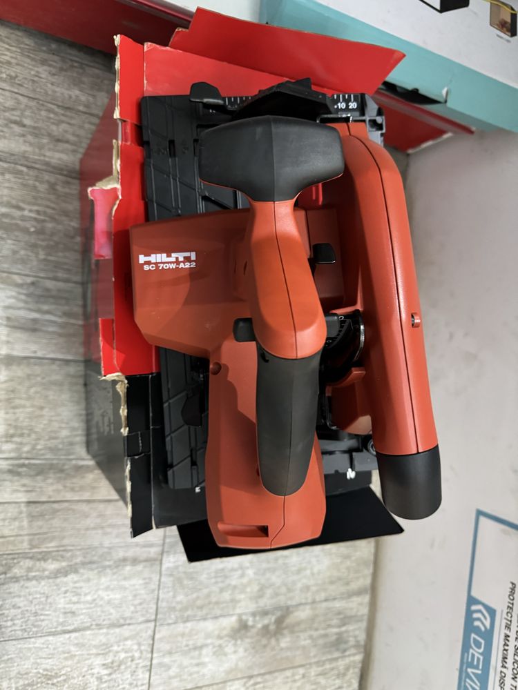 Ferestrau Circular pe Baterie Hilti SC 70W A22 Fabricatie 2023 Nou