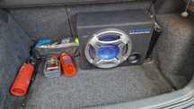 Pioneer 800W Бас Каса + Усилвател