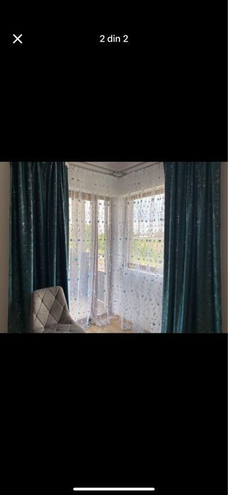 Draperii noi, 2,35 inaltime si 2 latime fiecare