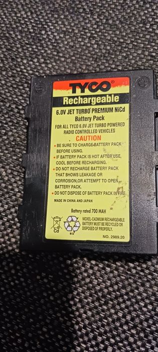 Incarcarcator + baterie  TYCO 6.0 JET TURBO