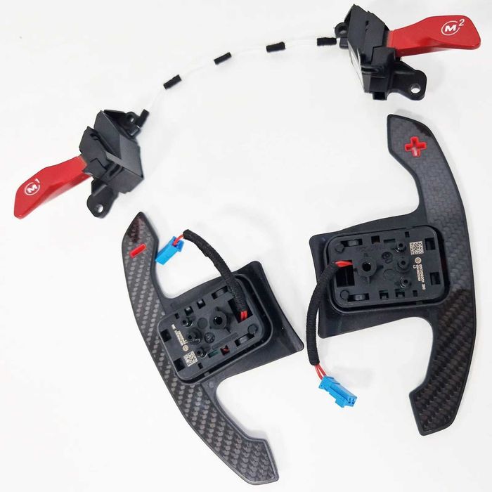 Padele Carbon Comenzi Volan BMW G M1 M2 M3 M4 G20 G30 G01 G02 G05 G80